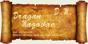 Dragan Magovac vizit kartica